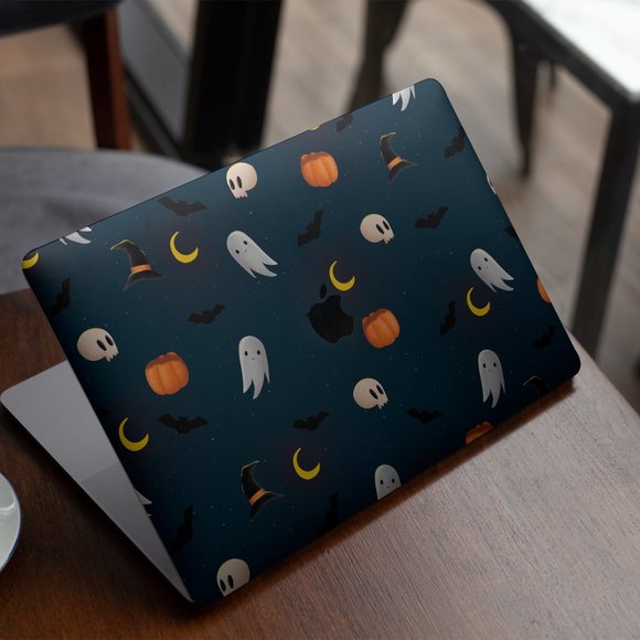 Halloween Trick or Treat Ghost case for apple MacBook All Generations Air Pro - Picture 5 of 5